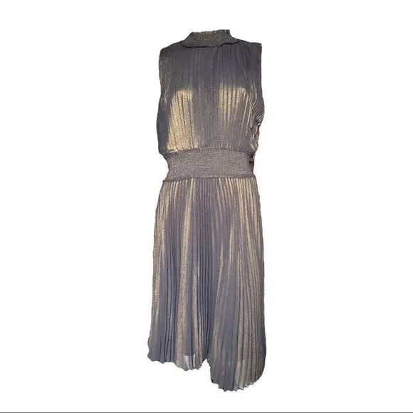 strapless open back dress Pleated Bodice with Cut Outs Fit & Flare Wedding Dress main image 0